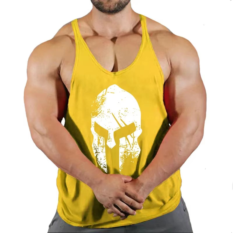 Gym Tank Top Men Fitness Clothing Mens Bodybuilding Tank Tops Summer Gym Clothing for Male Sleeveless Vest Shirts