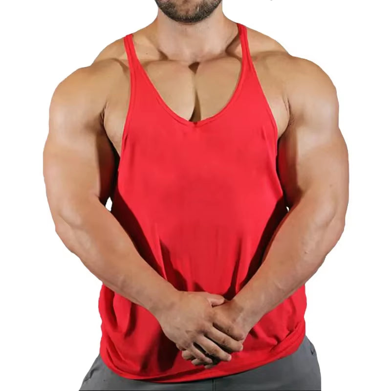 Gym Tank Top Men Fitness Clothing Mens Bodybuilding Tank Tops Summer Gym Clothing for Male Sleeveless Vest Shirts